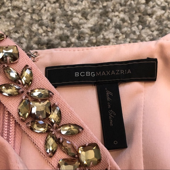 BCBG pink tiered ruffle Carlotta dress - Picture 8 of 8